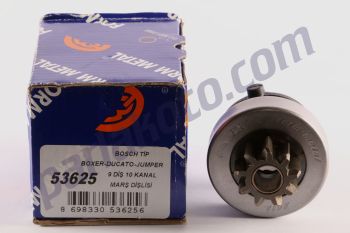 Form Metal FM53625 Peugeot Boxe Fiat Ducato Cıtroen Jumper 10 Kanal 9 Diş 9002336224 Marş Dişlisi