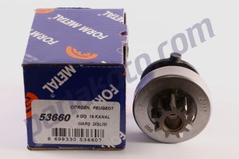 Form Metal FM53660 Peugeot Cıtroen 16 Kanal 9 Diş Marş Dişlisi