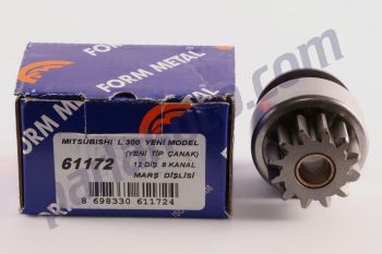Form Metal FM61172 Mitsubishi L 200-L 300 12 Diş M191X68471 Marş Dişlisi