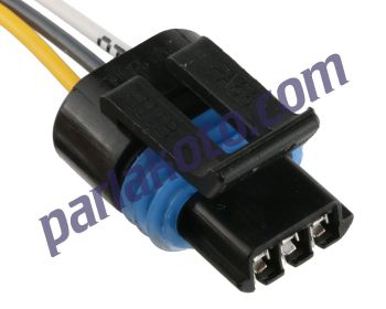 Parlex Prs 3K002 Gaz kelebek Konum Sensörü Potansiyometre Soketi Citroen Fiat Opel Peugoet Seat Skoda Volkswagen 12162182