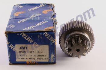 Form Metal FM61251 Isuzu Npr 9 Diş Komple 894334976051 Marş Dişlisi