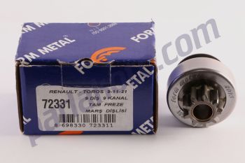 Form Metal FM72331 Renault Toros R 9-11-21 9 Kanal 9 Diş 099931 Marş Dişlisi