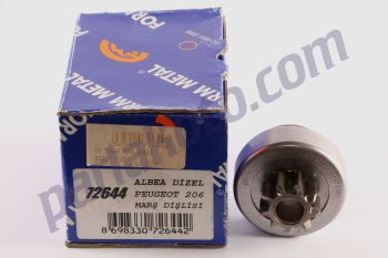 Form Metal FM72644 Fiat Albea Dizel Peugeot 206 Kanal Dişli  Marş Dişlisi