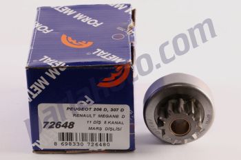 Form Metal FM72648 Peugeot 206-307 D Renault Megane 5 Kanal 11 844191 Diş Marş Dişlisi