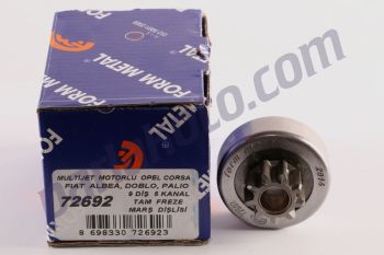 Form Metal FM72692 Multijet Motorlu Opel Corsa Fiat Albea Doblo Palio 5 KAnal 9 Diş 192978 Marş Dişlisi