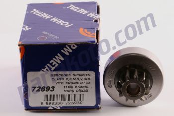 Form Metal FM72693 Mercedes Sprinter Vito 9 Kanal 11 Diş Marş Dişlisi