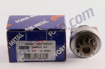 Form Metal FM73676 Fiat Tempra Tipo Uno Dizel 1.8 2.0 10 Kanal 11 Diş 85540321 Marş Dişlisi