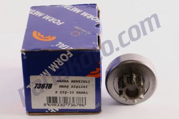 Form Metal FM73678 Marea Benzinli Bravo 2000 Model Kanal 9 Diş 85541810 Marş Dişlisi