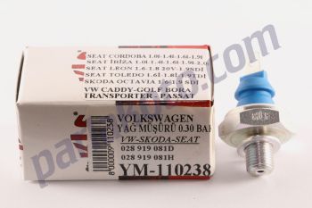 Klf 110238 Volkswagen Yağ Müşürü 0.30 Bar Ters