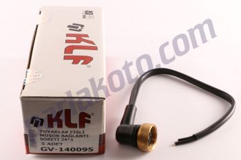 Klf 140095 Yuvarlak Fişli Müşür Bağlantı Kablosu