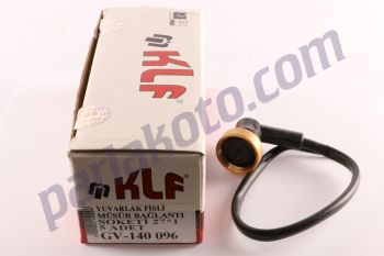 Klf 140096 Yuvarlak Fişli Müşür Bağlantı Soketi SOKETİ 27*1