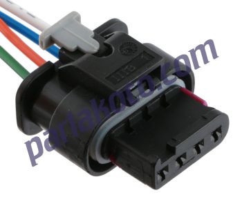 Parlex Prs 4K036 Maf Sensör Basınç Sensör Soketi Volkswagen Audi Skoda Seat 4H0973704 1-1564559-1