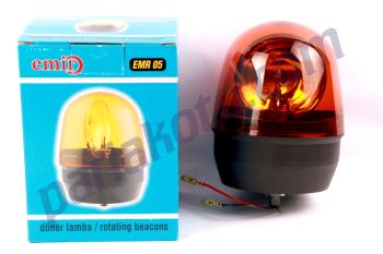Emir EMR05 12V Döner Lamba Massey Ferguson Tip Civatalı  Tepe lamba
