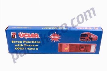 Üçler 0102C 7 Fonksiyonlu Stop Lamba Camı
