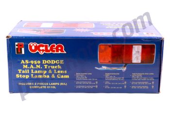 Üçler 0110LC Doç AS 950 Kamyon Stop Lamba Camı