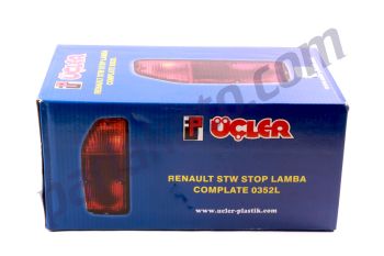 Üçler 0352C Renault Stw Stop Lamba Camı