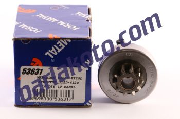 Form Metal FM53631 Mercedes Benz C200 E 220 Sprinter 312D 10 Kanal 10 Diş 1006209642 Marş Dişlisi