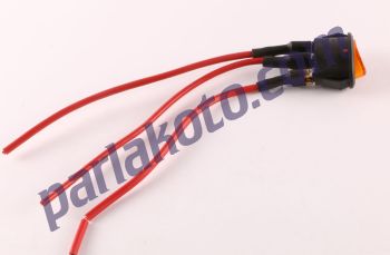 Parlex PA007 Mini Anahtar Tekli Oval Işıklı Kablolu