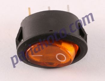 Parlex PA007 Mini Anahtar Tekli Oval Işıklı Kablolu
