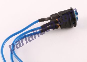 Parlex PA011 Mini Anahtar Oval Büyük Işıklı Mavi Kırmızı Yeşil Beyaz