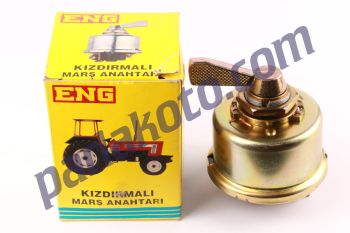 Eng 230205 Fiat Traktör 480 Kızdırmalı Marş Kontak Anahtarı