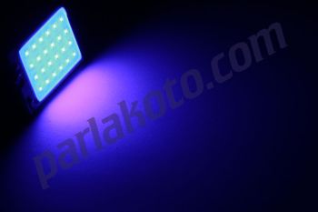 Parlex PRX005024M 24 Ledli Tavan Lambası Mavi