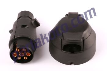 Parlex PK0503 7li Römork Fişi Plastik Takım