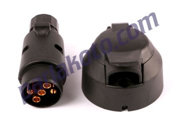 Parlex PK0500 5li Remork Fişi Plastik Takım