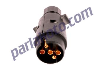 Parlex PK0501 5li Remork Fişi Plastik Erkek Tek