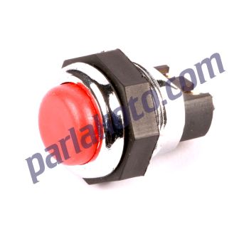 Parlex PK0110 Metal Buton Siyah Kırmızı