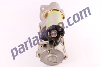 Massan 181100-0338 STR00103 Hitachi Zax Isuzu 4HK1 Motorlu İş Makinası Marş Motoru Nıkko Tip 24V 5KW 13 Diş 1811000338