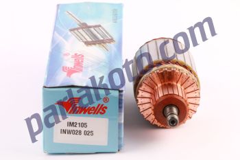 Inwells Drk IM2105  BMW 316 318 320 520 1988-->1992 Model Marş Kollektörü 12V Bosch TİP 1004011037