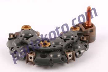 Vertex INR0729 Toyota Celicia Volvo 940 Chrysler Jeep Dik Cıvatalı Diot Tablası 80 120 Amper Nippondenso Tip REC640