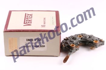 Vertex INR0732 Land Cruiser Lexus 1990 1996 Diot Tablası 80 120 Amper Nippondenso Tip