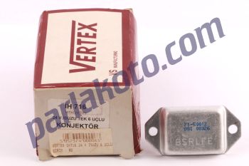 Vertex IH716 Isuzu NPR 1986->1997 Nissan 6 Uçlu Tek Çıkış  Şarj Konjektör 24V