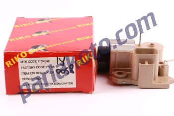 Mea Riko 113K048 Hyundai Accent Excel Elentra 2001 Bobcat Şaj Konjektör Mando Tip 12V IY0058