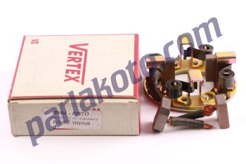 Vertex BHM8670 Komatsu PC200 İş Makinesi Marş Kömür Yuvası 24V Mitsubishi Tip