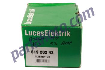 Lucas 20243 Bosch Tipi Şarj Dinamosu 12V 55 Amper A127