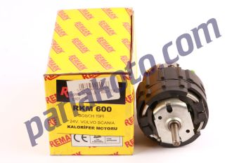 Remark RKM600 Volvo Scania Kalorifer Motoru 24V 0130007064