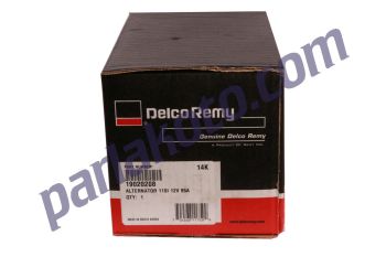 Delco Remy 19020208 New Holland Case Traktör iş Makinası Şarj Dinamosu 12V 95 Amper Orjınal  87038475 87042117