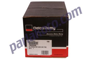 Delco Remy 19020346 Caterpillar İş Makinası Cummins BMC Belde Otobüs Samsung Şarj Dinamosu 24V 70 Amper 3920618 ALT1101A