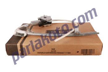 Sgr 24332 Renault 9 Elektrikli Cam Krikosu Motorlu Sağ