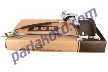 Sgr 24346 Renault Megane I Elektrikli Cam Krikosu Sağ