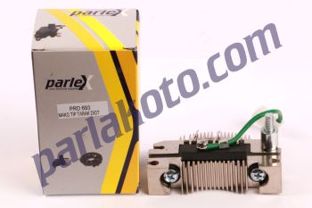 Parlex PRDIXR693 Fiat Tofaş Ford Şteyr Mako Tip Tüm Modeler İçin Tarak Diot Şarj Diot Tablası  IX693 63621503 63621603 85553102