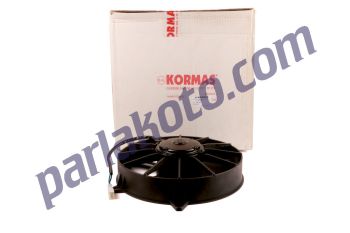 Kormas 74315027 Aksiyel Fan Motoru Kalın Gövde 11 İnch 12V Emici