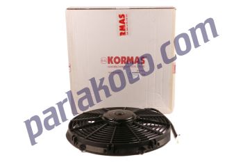 Kormas 74315034 Aksiyel Fan Motoru İnce Gövde 12 İnch 12V Emici
