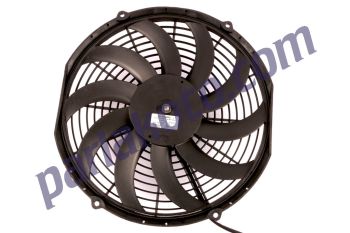 Kormas 74315040 Aksiyel Fan Motoru İnce Gövde Kalın Motor 12 İnch 12V Emici