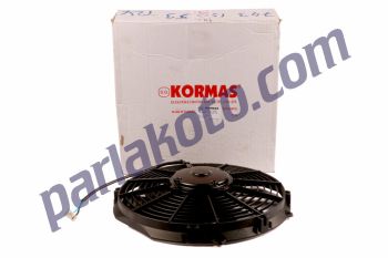 Kormas 74315053 Aksiyel Fan Motoru İnce Gövde 11 İnch 12V Emici