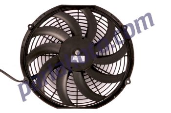 Kormas 74315067 Aksiyel Fan Motoru İnce Gövde Orta Motor 12 İnch 24V Emici