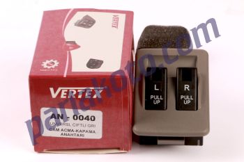 Vertex AN0040 Üniversal Cam Kaldırma Anahtarı Çiftli Gri